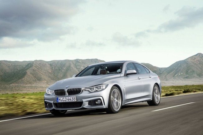 BMW汽车正在研发中的电动房车，将搭载第8代3-Serie车型的底盘平台并结合4-Series GT的外观。图为现役4-Series Gran Coupe。（BMW提供）