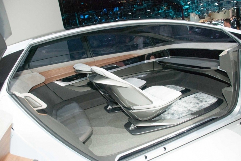 Audi Aicon concept car。记者林昱丞／摄影