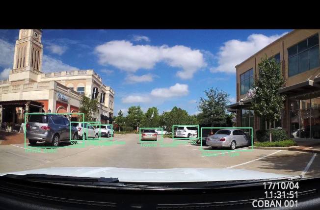COBAN科技即将在未来两个月内在大休士顿进行试点的智能行车记录仪。（取材自COBAN科技官网）