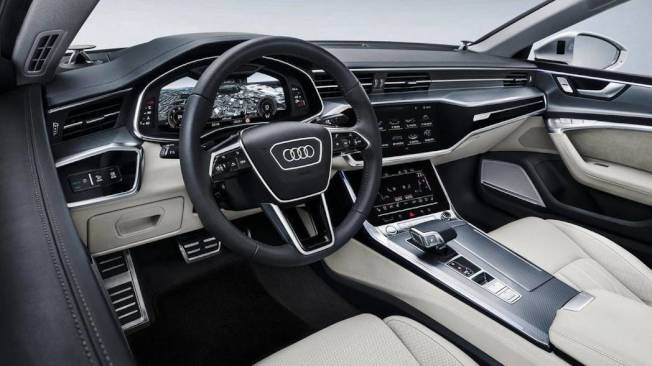 Audi A7 Sportback 内装。（摘自Audi）
