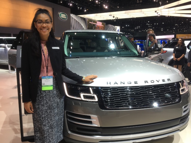 Jaquar、Land Rover产品沟通专家Maria Rodriquez认为，休旅车受欢迎是因给足客户安全及享受家庭凝聚力的感觉。（记者谢雨珊／摄影）