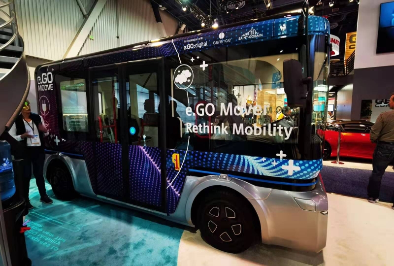 e.GO Mover自动驾驶电动巴士